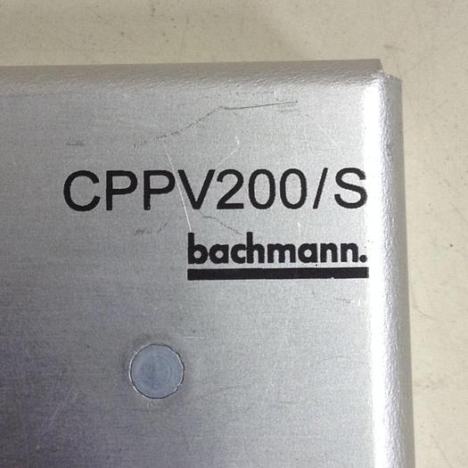 Used BACHMANN ELECTRONIC Proportional Valve Amplifier CPPV200/S Used