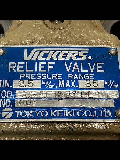 Used VICKERS TCG20-06-BYD3L-11-S105