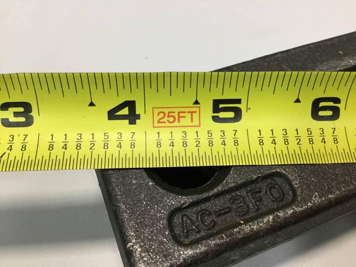 Used N M COMPANY Open Toe Mold Clamp AC-3FO #92358