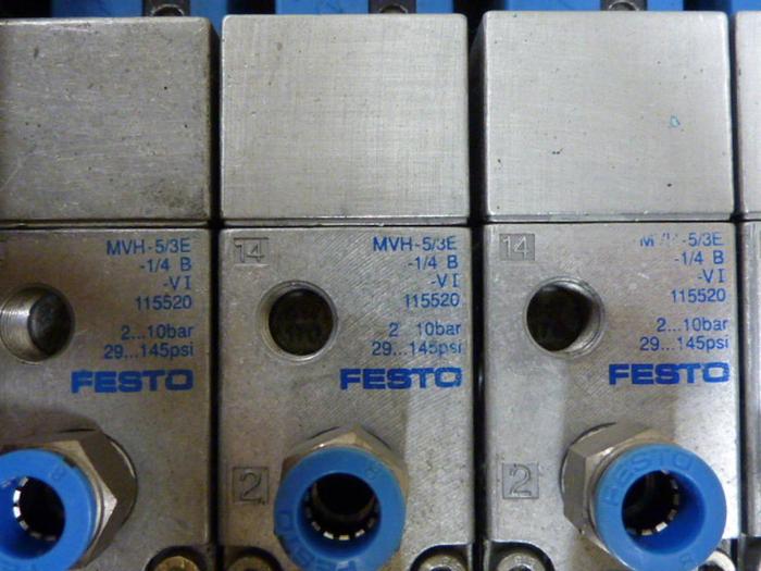 Used FESTO Control Block / Valve Terminal IFB8-02 #52773