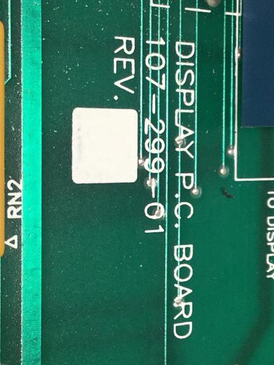 Used CONAIR Display Circuit Board 107-299-01 #110003