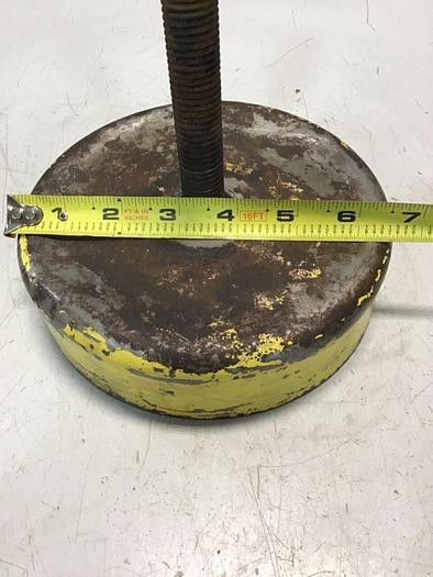 Used GENERIC Leveling Mount Pad 6 1/2 DIAMETER M/M #122756