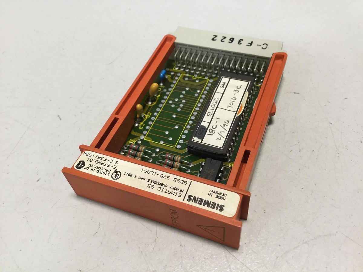 Used SIEMENS SIMATIC S5 Memory Submodule 6ES5 375-1LA61 #107194