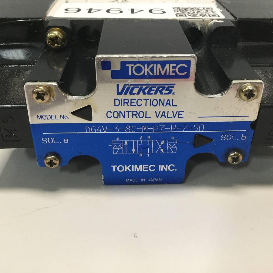 Used VICKERS Directional Control Valve DG4V36CMP7H750 USED