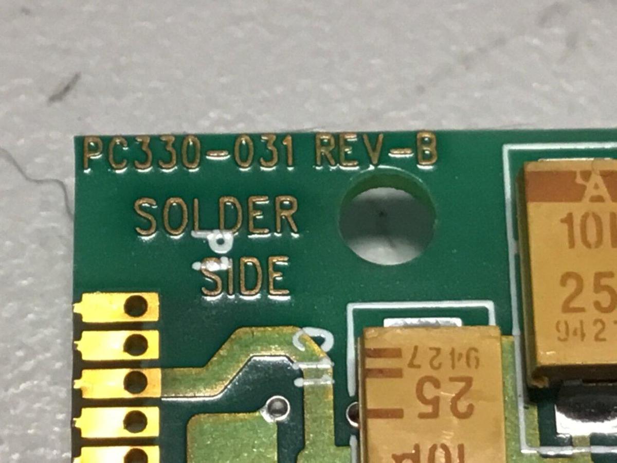 Used VAN DORN Sequencer Circuit Board PC330-029 330-029 #121974