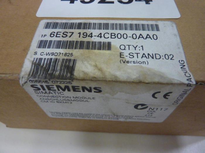 SIEMENS Simatic Connection Module 6ES7 194-4CB00-0AA0 #49254