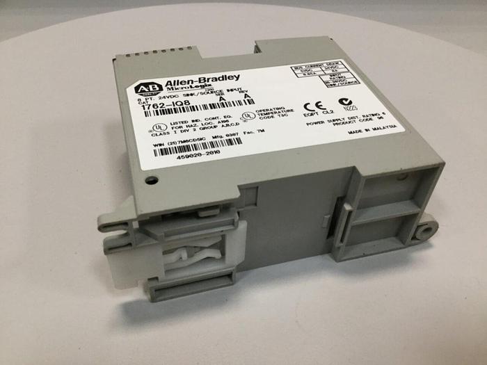 Used ALLEN BRADLEY Input Module 1762-IQ8 SER A Used