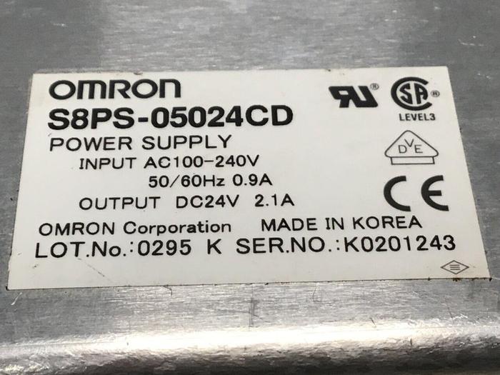 Used OMRON Power Supply S8P5-05024CD #122548