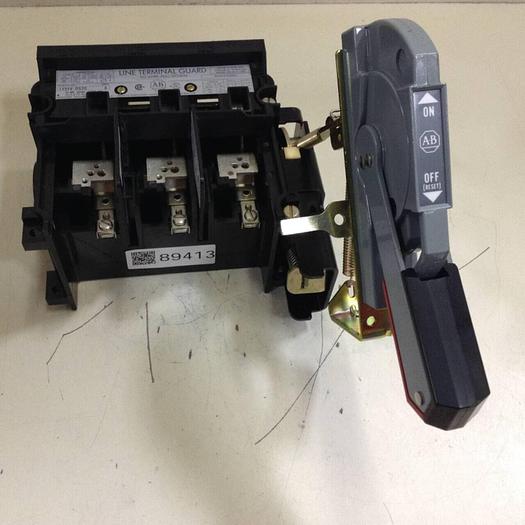 Used ALLEN BRADLEY 30 Amp Disconnect Switch 1494V-DS30 SER A #89413