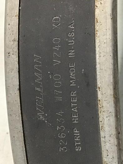 Used WELLMAN 700 Watt Heater Band 326334 700W #125857
