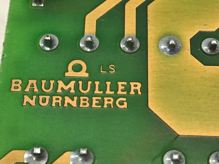 Used BAUMULLER Power Supply Card LP2 3.9823D #123257