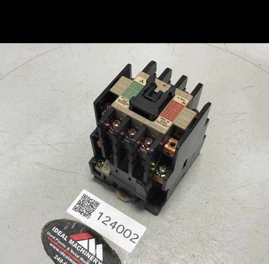 Used MITSUBISHI Magnetic Contactor S-K21 USED