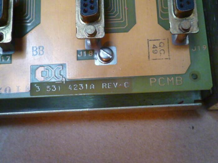 Used CINCINNATI MILACRON Control Card Rack 3-531-4231A #37669