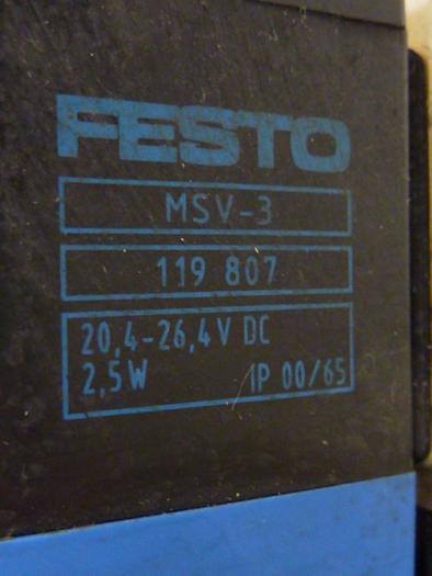 Used FESTO Control Block / Valve Terminal IFB8-02 #52848