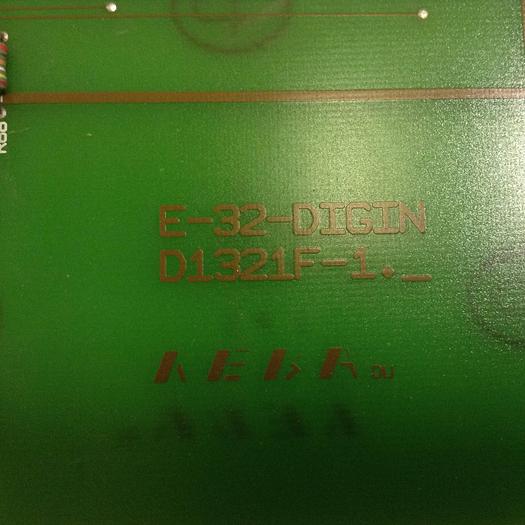 Used KEBA Input Module E-32-DIGIN D1321F-1 Used