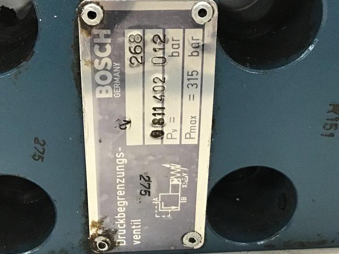 Used BOSCH Valve 0 811 402 012 #138038