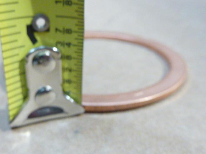 A & N CORPORATION Conflat Copper Gasket 338-CG #40476