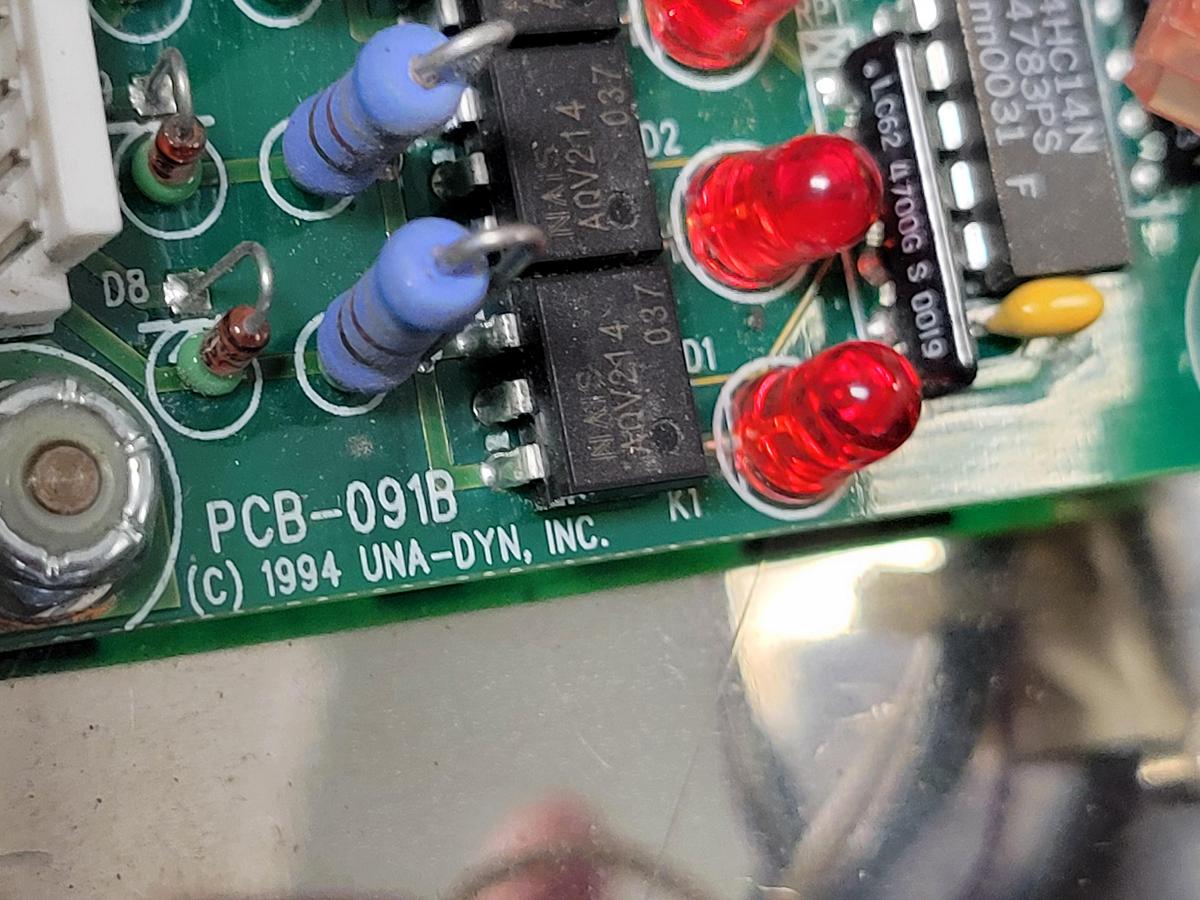 Used UNA-DYN Station Control Box ECHO SYSTEMS #145101