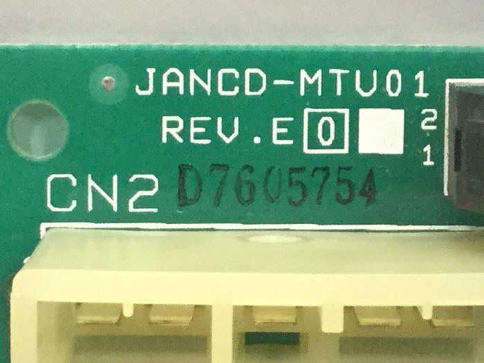 Used YASKAWA Distribution Board JANCD-MTU01 REV E0 #105483