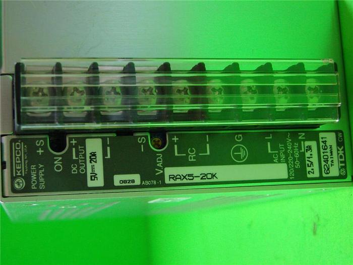 Used KEPCO Power Supply RAX5-20K #7593