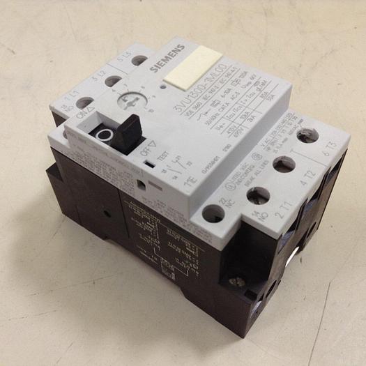 Used SIEMENS 6-10 Amp Motor Protector Breaker 3VU1300-1ML00 #86022