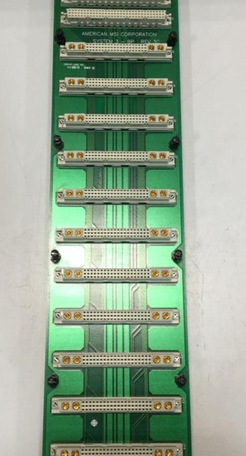 Used AMERICAN MSI Circuit Board SYSTEM 3-BP USED