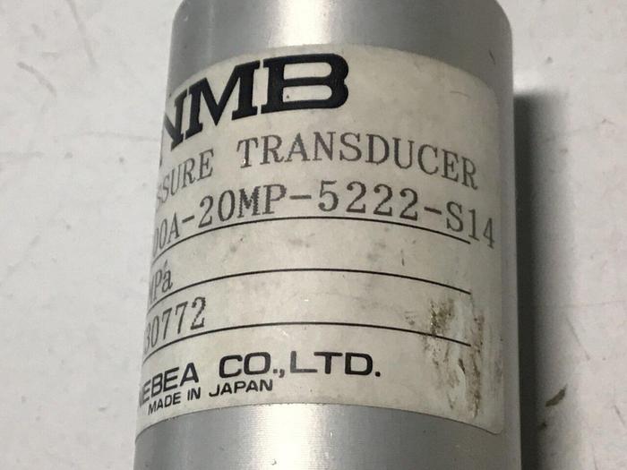 Used NMB Pressure Transducer NS100A-20MP-5222-S14 #126503