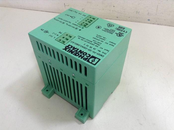 Used PHOENIX CONTACT Power Supply CM125-PS-120-230AC/24DC/5/F #68351