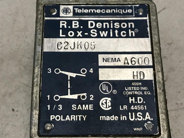 Used TELEMECANIQUE Lox-Switch C2JK05 #121779
