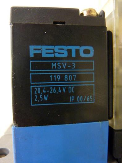 Used FESTO Control Block / Valve Terminal IFB8-02 #52859