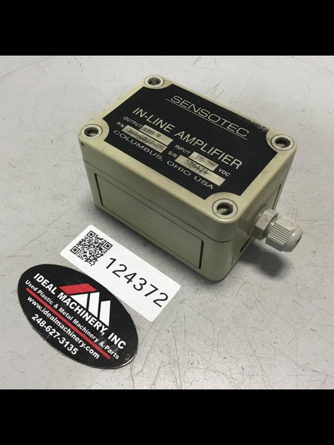 Used SENSOTEC Strain Gauge In Line Amplifier 060-6827-04 Used
