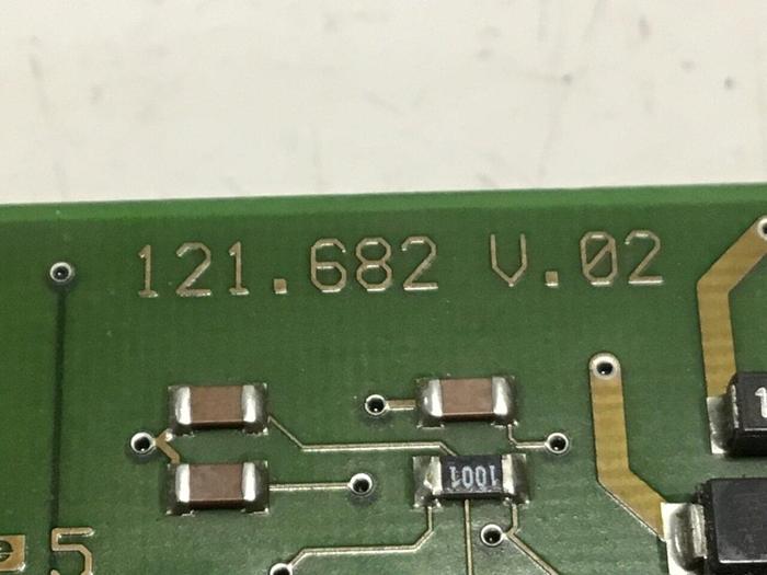 Used ARBURG Circuit Board 121.682 V.02 Used
