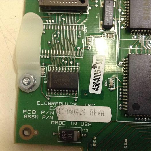 Used ELOGRAPHIC Circuit Board 100A0424 #78432