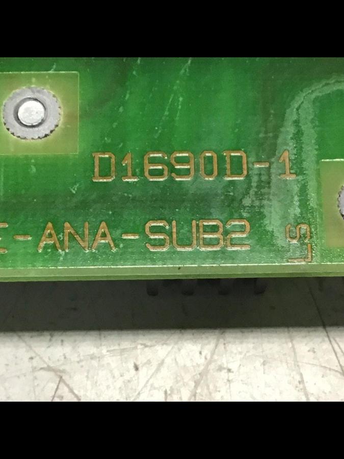Used KEBA Circuit Board E-ANA-SUB2 D1690D-1 #137214