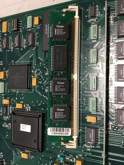 Used VAN DORN Operator Interface Board 330129 PC330-129 330-129 Used