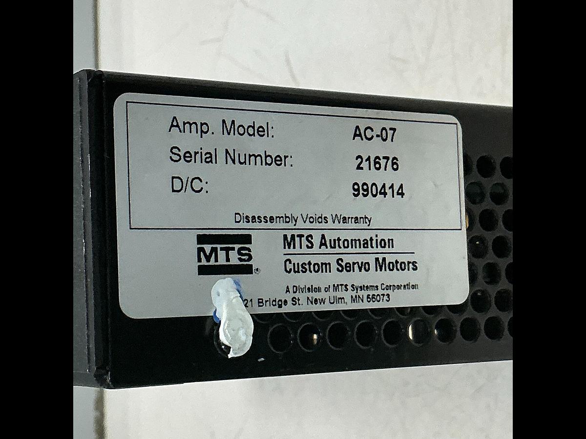 Used MTS AC-07