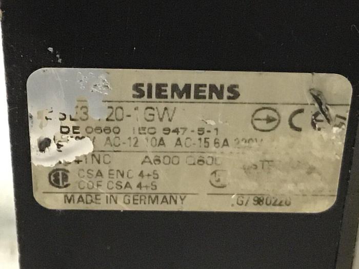 Used SIEMENS Switch 3SE3 120-1GW #121192
