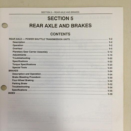Used NEW HOLLAND Repair Manual 40057505 #70927