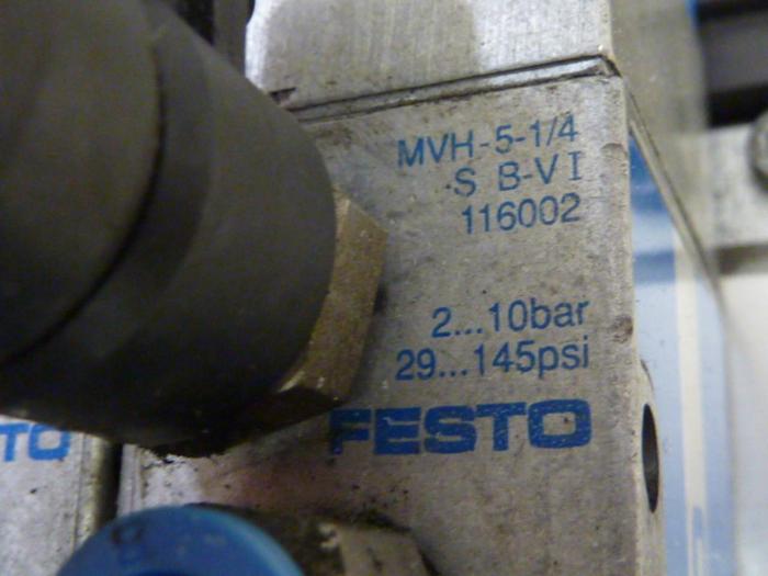 Used FESTO Control Block / Valve Terminal IFB8-02 #52850