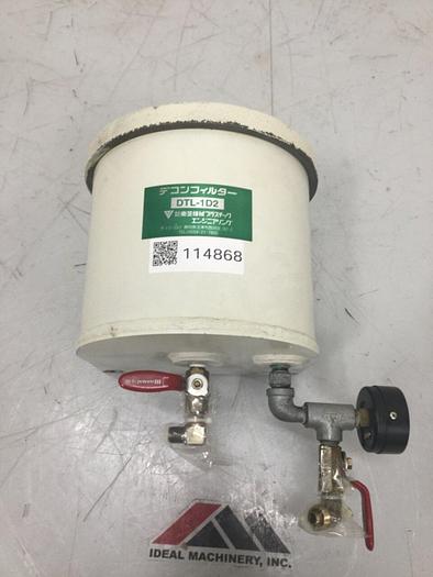 Used TOSHIBA Hydraulic Filter DTL-1D2 #114868