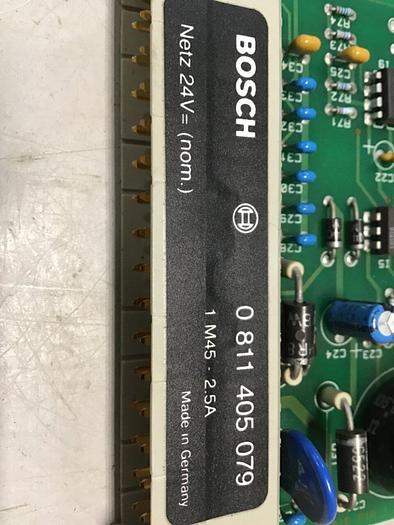 Used BOSCH Proportional Amplifier Card 0 811 405 079 #141705