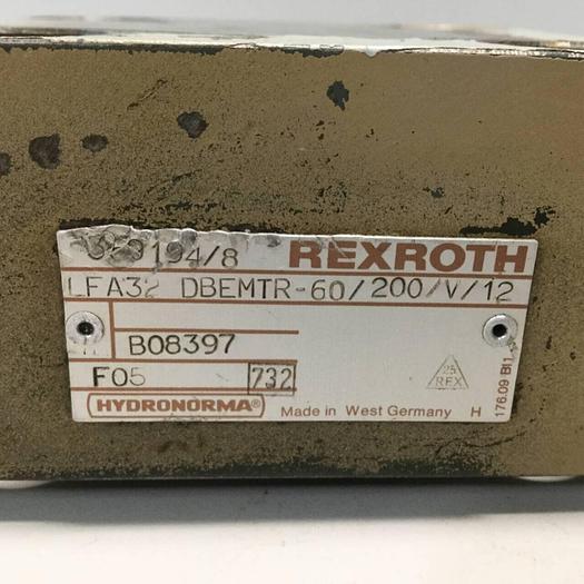Used REXROTH Valve LFA32DBEMTR60200V12 #97545