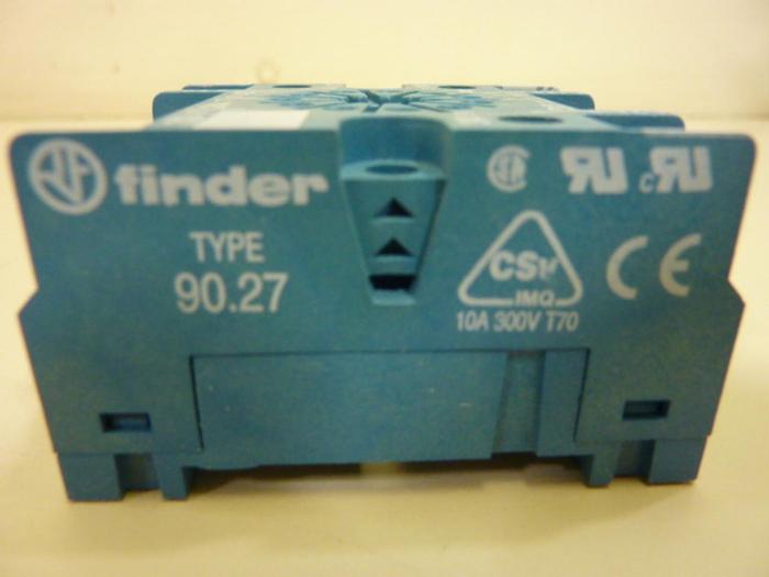 Used FINDER Relay Base 90.27 #53738