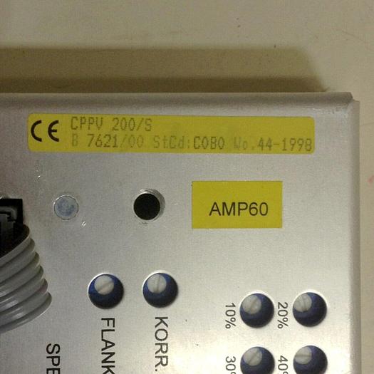 Used BACHMANN ELECTRONIC Proportional Valve Amplifier CPPV200/S Used