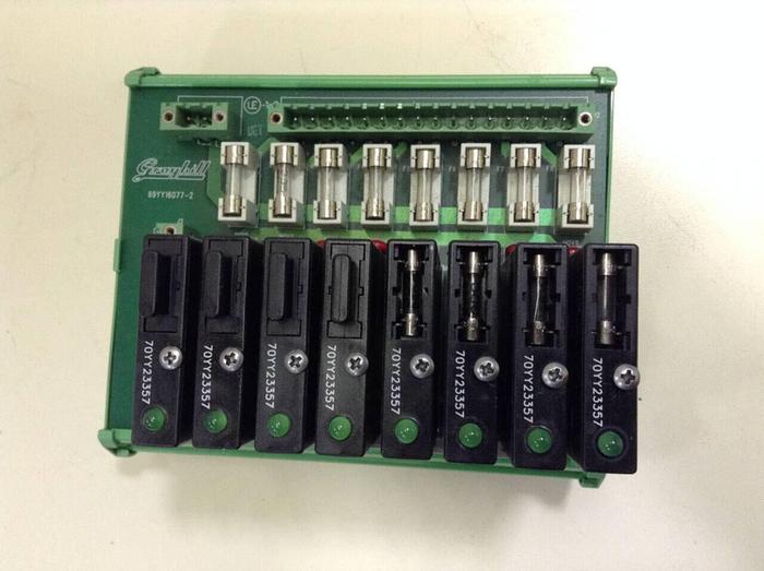 Used GRAYHILL Fuse Relay Board 69YY16077-2 #86699