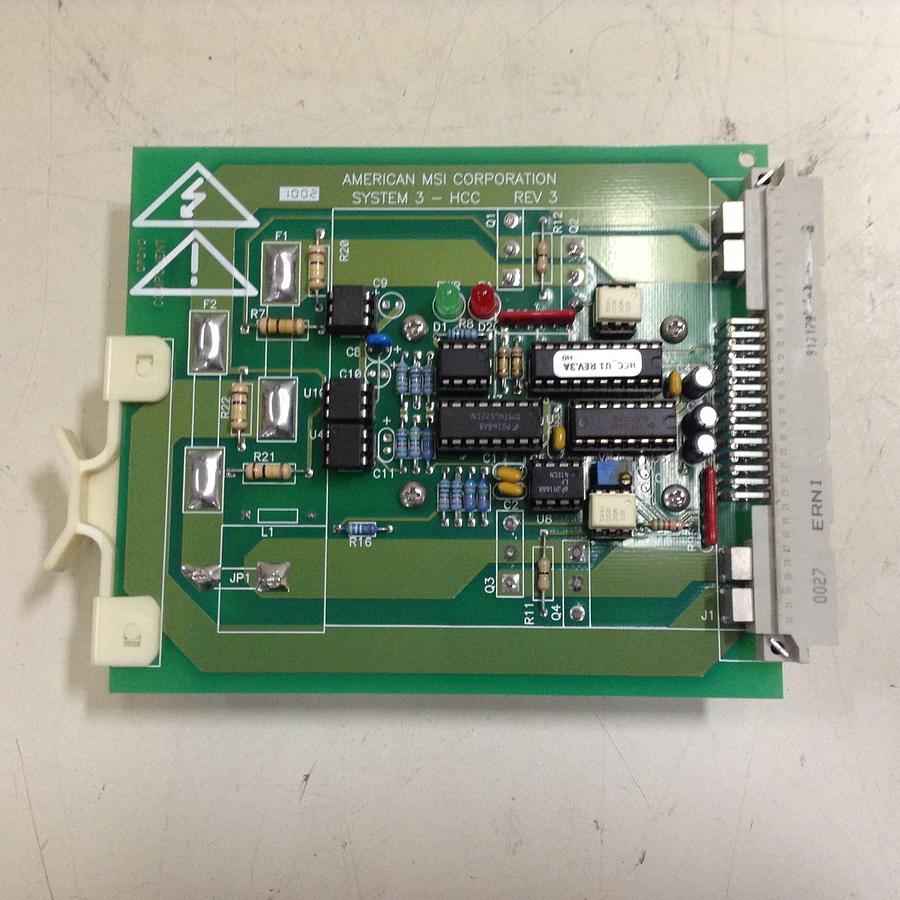 Used AMERICAN MSI Control Board C3201.010.045 Used