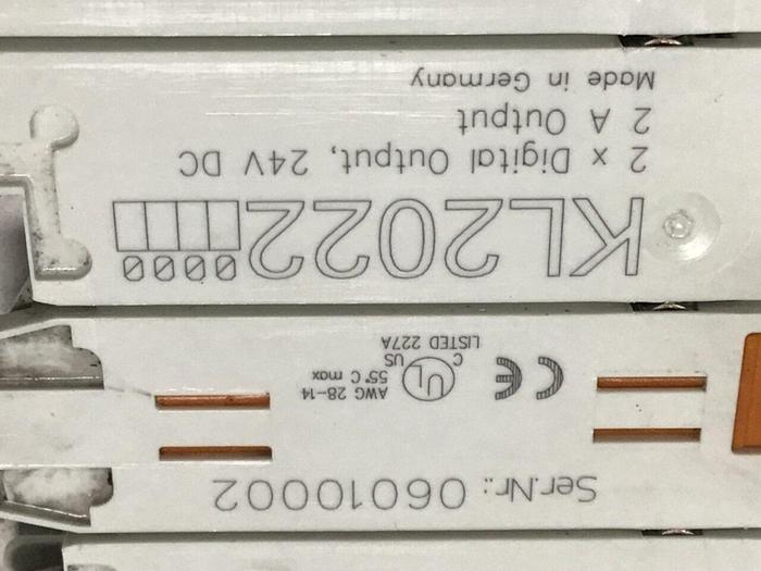 Used BECKHOFF Digital Output Module KL2022 #125214