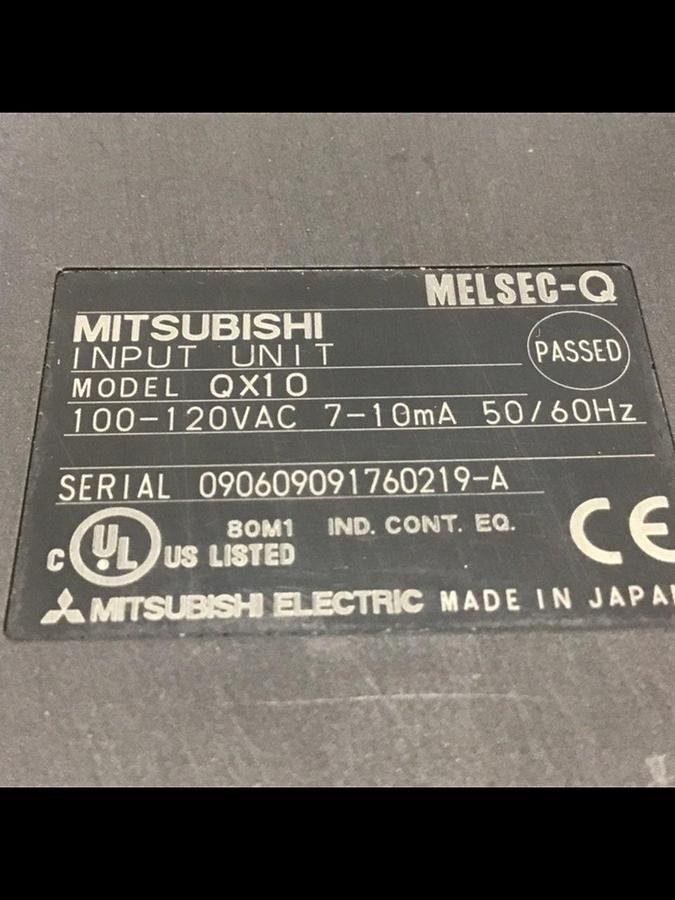 Used MITSUBISHI Input Unit QX10 USED