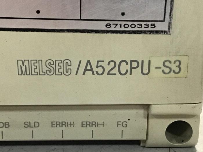 Used MITSUBISHI Programmable Controller A52CPU-S3 Used