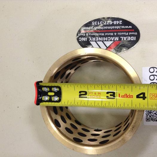 Used VAN DORN DEMAG Platen Brass Bushing 170 HT 30259540 #72999